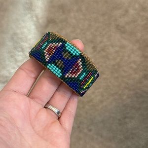 Beaded cuff Noonday Collection
